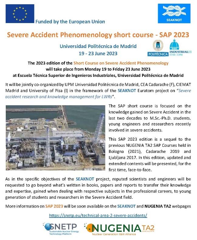 severe_accident_phenomenology_short_course_sap_2023